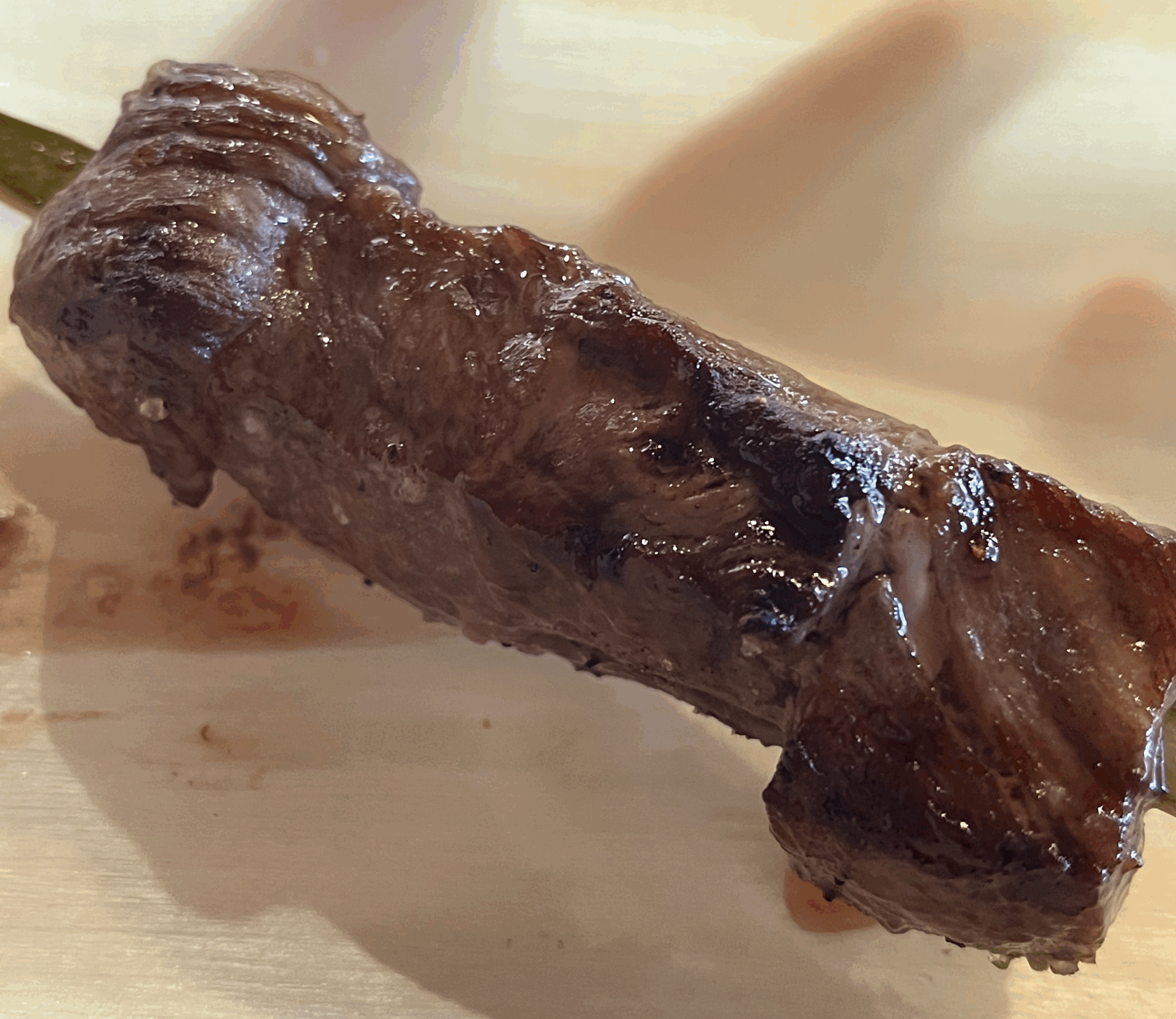 団五郎茶屋の松坂牛串